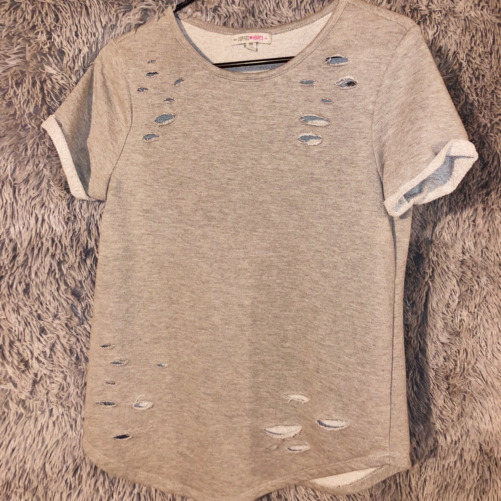 hole styled shirt